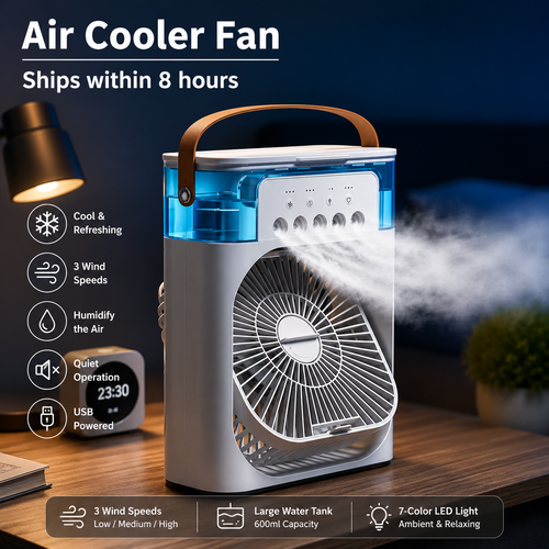 DeskGlacier | Mini Climatizador 3 en 1